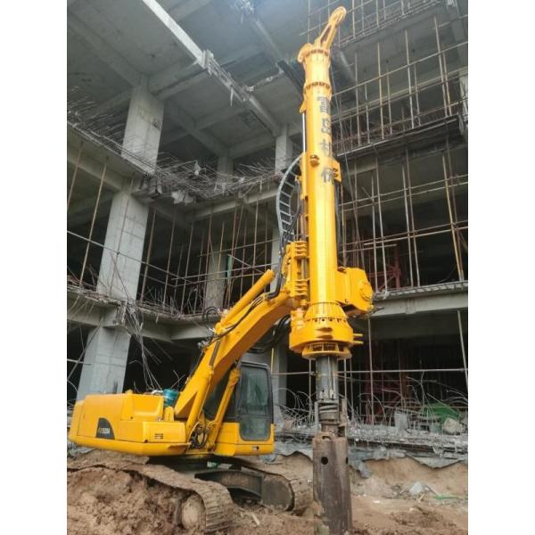 20m Small Rotary Pile Drilling Rig Pile Driving Equipment 1200mm Max Diameter FD520A