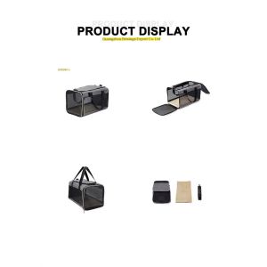 Unisex Pet Carrier Bag Customized Dog Carrier Handbags Airline Approved