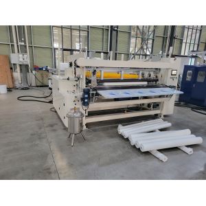 Toilet Paper / Maxi Roll / Kitchen Towel Making Machine With Embossing