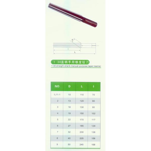 KM Solid Carbide straight hand reame