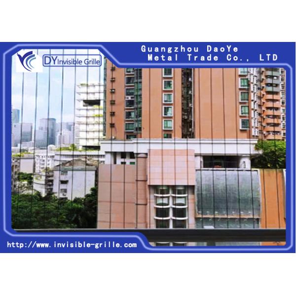 304 Grade Wire Balcony Invisible Grille Protection Net 3.5mm Thick