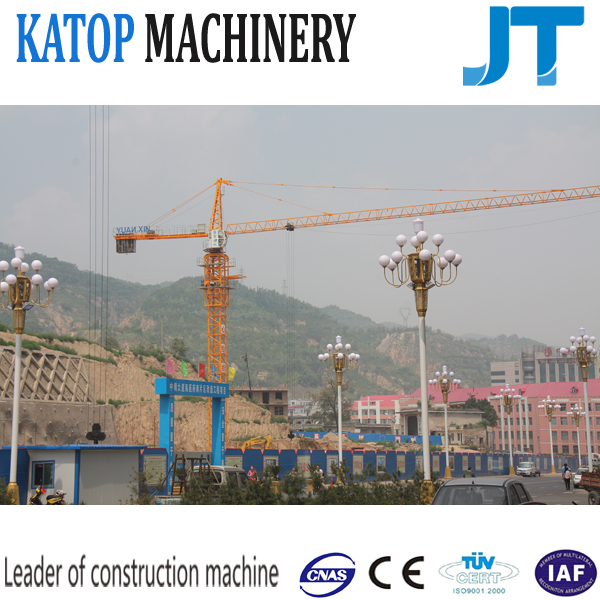 Good price TC5008A 4t load tower crane for building project