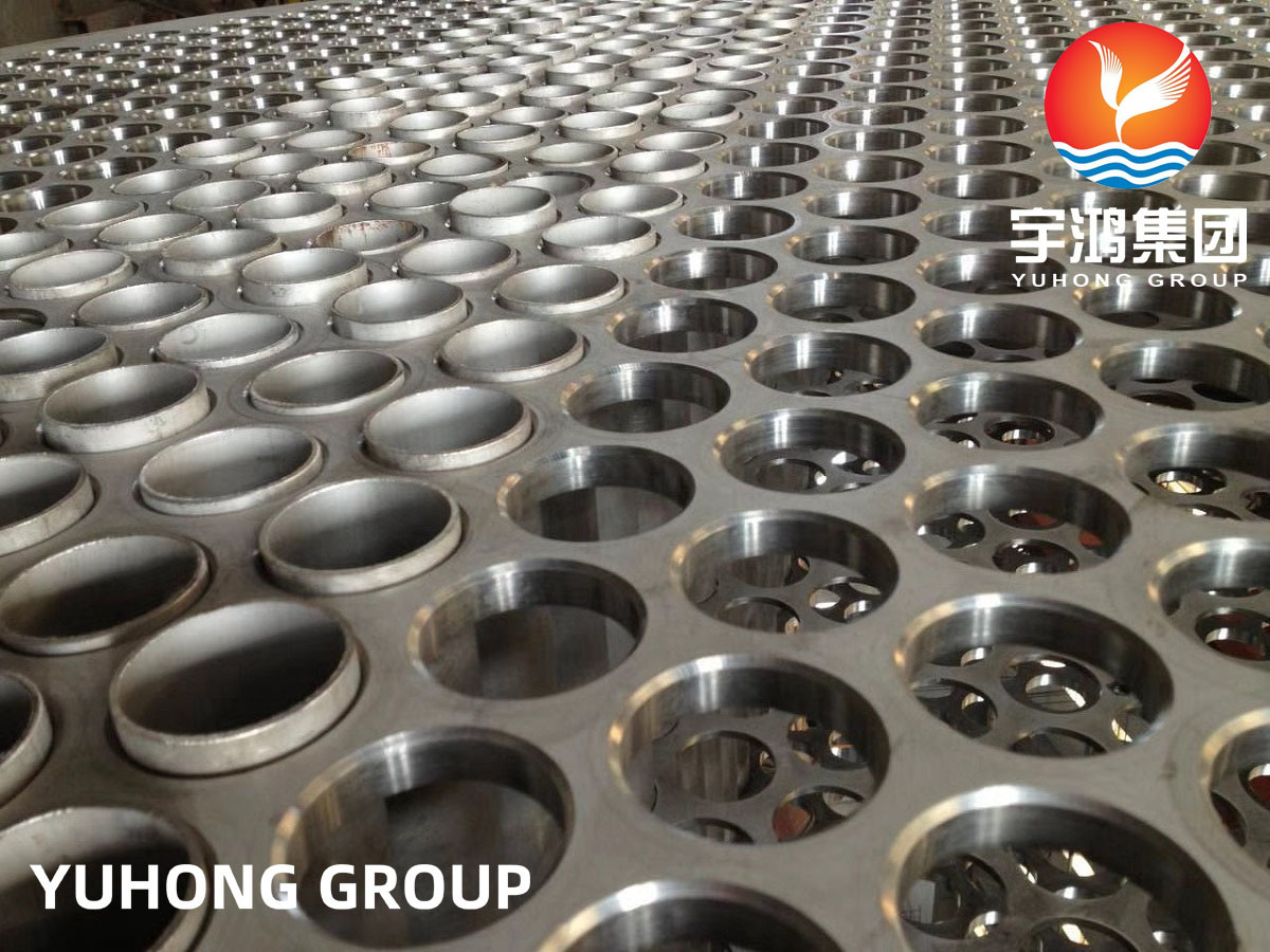 China Weld overlay Tubesheet , ASTM A266 Gr.2 CS Tube Sheet Cladding Stainless Steel wholesale