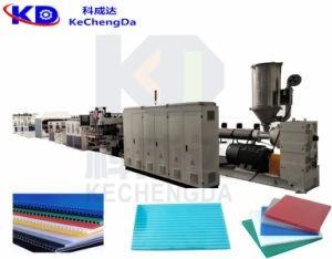 China SJ90 SJ120 Pc Hollow Sheet Extrusion Line Plastic Profile Extrusion Equipment on sale