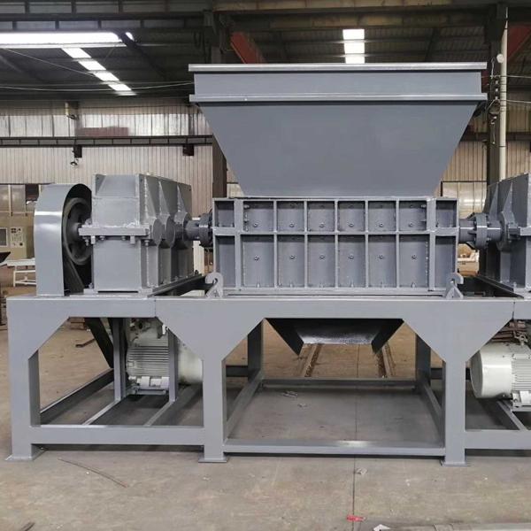 Double Shaft Shredder The Perfect Solution for Wood Crushing and Metal Scrap Shredding