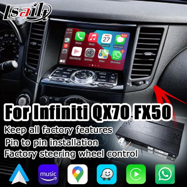 China Wireless carplay android auto interface box for Infiniti FX35 FX37 FX50 QX70 wholesale