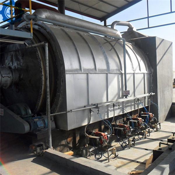 Fully Automatic Continuous Waste Plastic Tyre Pyrolysis To Oil Extracting Machine With Installation