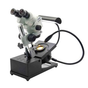China Mature optical design Generation 1st Swing arm type Gem Microscope R1A-15 wholesale