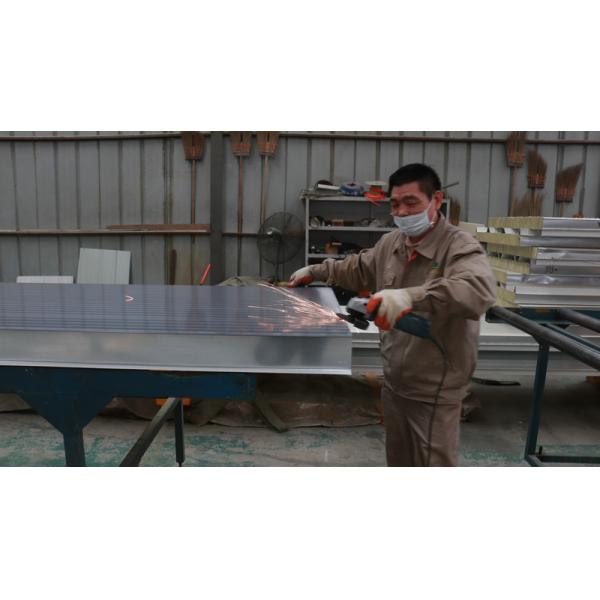 ISO 100mm Wall PU Insulation Panel For Cold Room