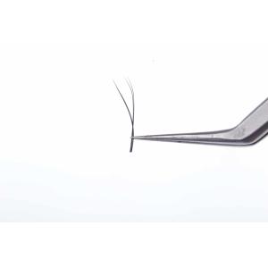 Y Shape Volume Lash Extensions , Natural Black 12mm Eyelash Extensions