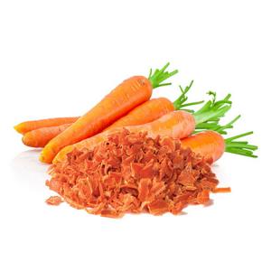 China Dehydrated Orange Red Dried Carrot Chips Low Sugar on sale