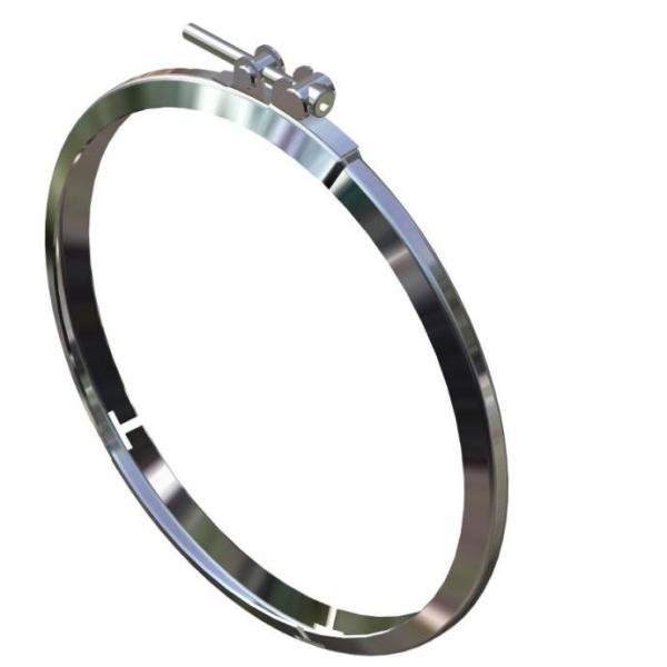 Polishing Steel Drum Lever Lock Ring SUS316 Acids Resistance