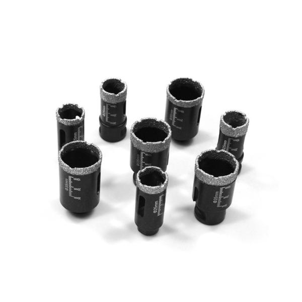 75mm Masonry Diamond Drill Core Bit Thread M14 Vacuum Brazed