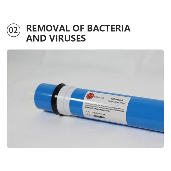 High Desalination Rate Reverse Osmosis Membrane 11000GPD Convenient Operation