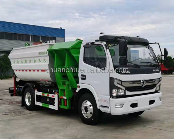 Pure Electric Urban Compression Garbage Truck Compactor for Environmentally Friendly Waste Disposal