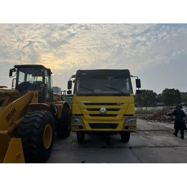 Used HOWO375 Dump Truck 6x4 35T Capacity 375HP 2020 Model
