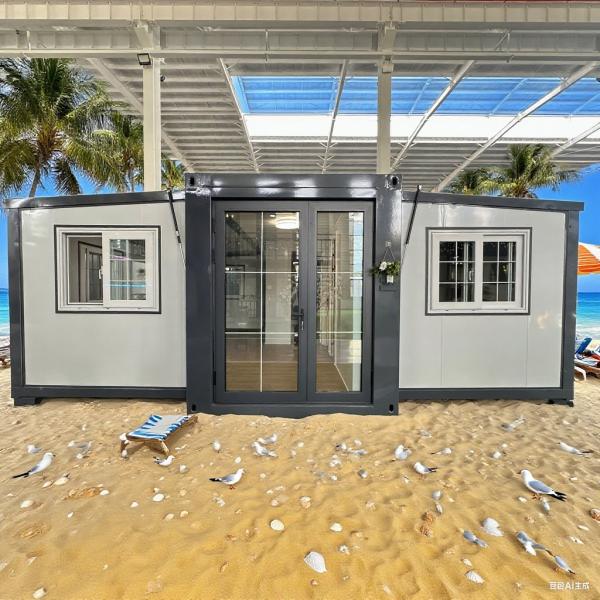 Customer's Requirement Drawing Design Foldable 20ft Container with Total Net