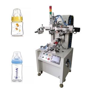 220V 110V Servo Motor Multicolor Screen Printer For Bottle