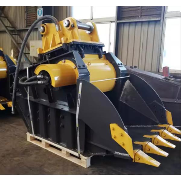 Hydraulic Concrete Crusher Bucket For Excavator Jaw Crusher Bucket