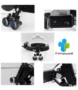 China LED Headlight with magnifier 3.5X for vet surgical operation KS-W01 Black one-FREE SHIPPIN wholesale