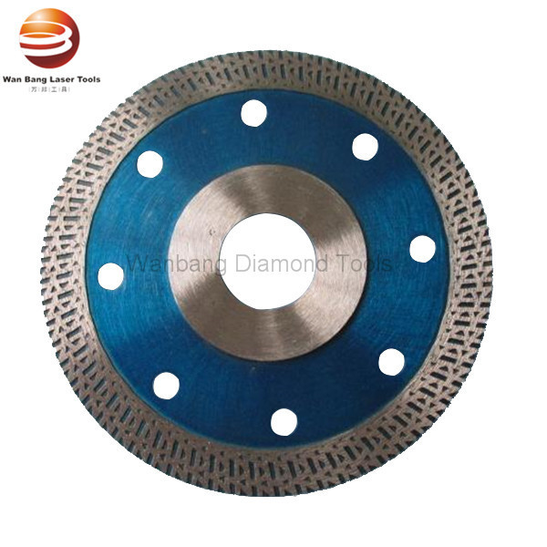 Hot Pressed Sintered Saw Blades Continuous With Flange