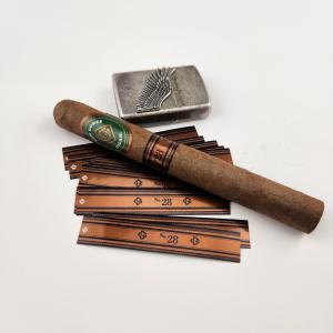 Buy cheap Brown Cigar Label Printing Eco-Friendly Embossed Handmade Custom Business from wholesalers