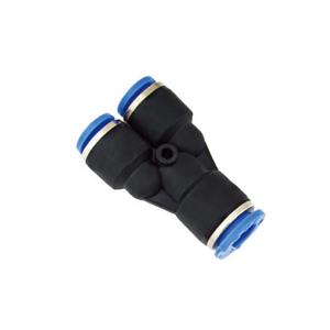 China PW Die - Down type Y Tee Plastic Pneumatic Air Fitting Three Way on sale
