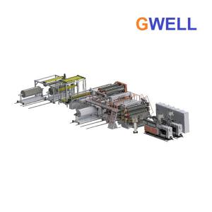 China TPU Sheet Extrusion Line TPU Hot-melt Film Production Machine Use Single Screw Extruder For Clothes Shoes Glass on sale