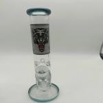 China Female Joint Glass Clear Straight Tube Re Fashioning Mini Recycler Bong wholesale