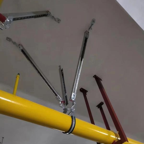 Sturdy Water Pipe Installation Unistrut Seismic Bracing For Buildings Hot Dip Galvanized