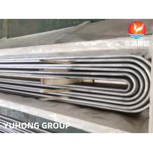 China ASME SA213 TP444 Stainless Steel U Bend Heat Exchanger Tube on sale