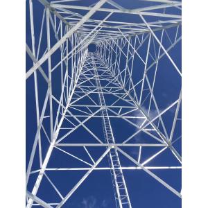 Hot Dip Galvanized Steel Lattice 4 Legged Tower