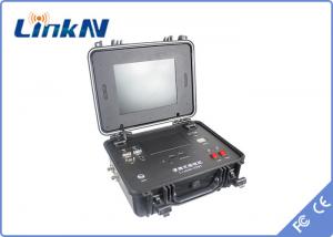 China IP65 Portable COFDM Video Receiver Battery Powered 4G & WiFi Diversity Reception in Pelican Case wholesale