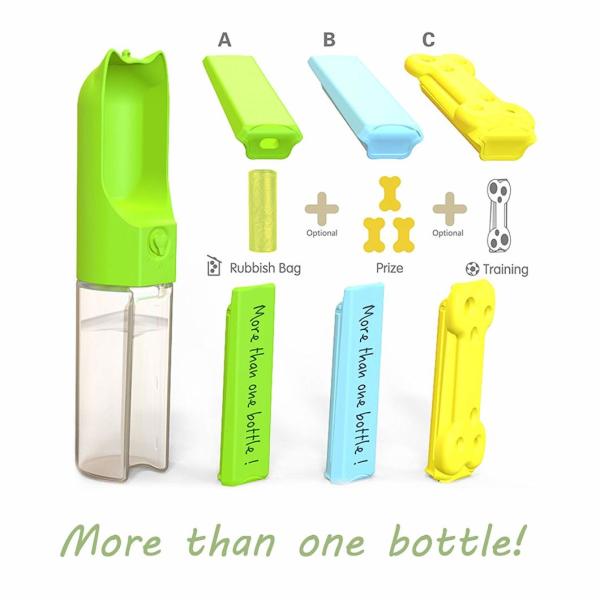 Wholesale Portable Plastic Dog Cat Feed Drink Bowl Feeding Walking Water Bottle with Dog Bowl