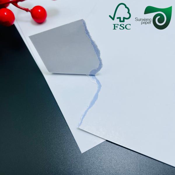 280gsm 330gsm High Strength Playing Card Stock With Glossy Surface Blue Core C2S Paper