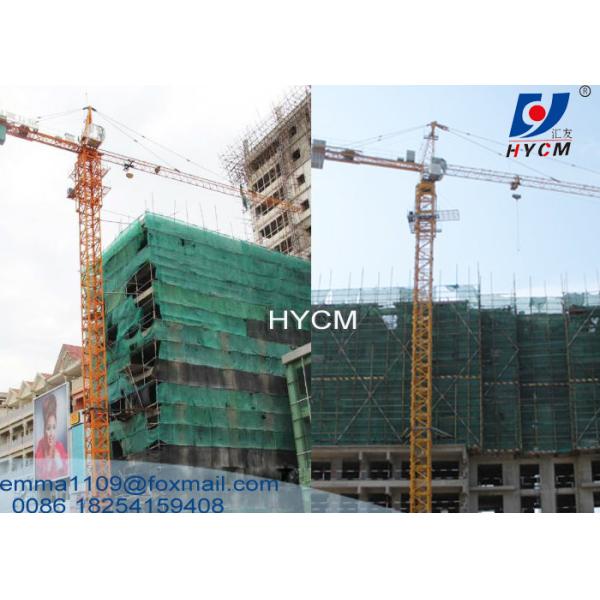 4T TC5010 Hydraulic Telescopic Tower Crane Top-slewing Types Equipment
