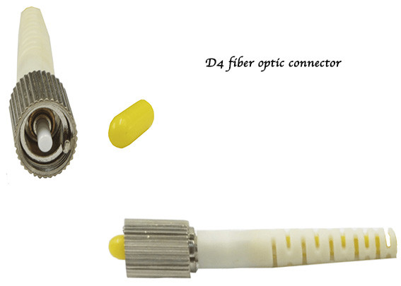 D4 fiber optic connectors special optical fiber connector for SM MM patch jumpers making