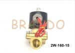 Normally Close Solenoid Operated Valve / Connection Brass Solenoid Valve 2W-160