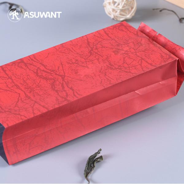 Quality Flat Bottom MOPP VMPET Aluminum Foil Coffee Bag Gravure Printing for sale