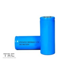 China Cylindrical Lithium Ion LiFePO4 26650 Battery Cell 3800mah wholesale