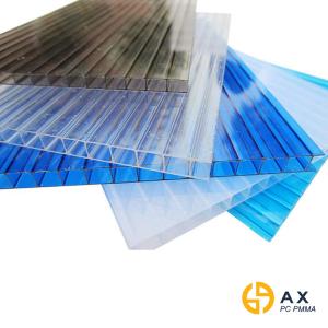 Anti Fog Twin Wall 6mm Polycarbonate Hollow Sheet