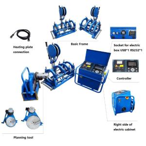 China CNC Automatic Plastic Pipe Butt Fusion Welding Machine 160mm To 315mm on sale
