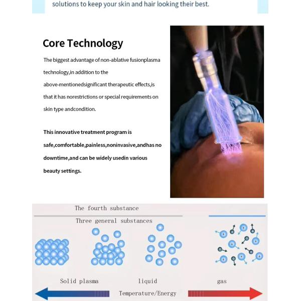 Acne Removal Wrinkle Scar Eyelid Lift Cold Plasma Machine