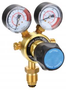 China Light Duty Compressed Gas Pressure Regulator , CO2 Argon Gas Regulator With Flow Meter wholesale