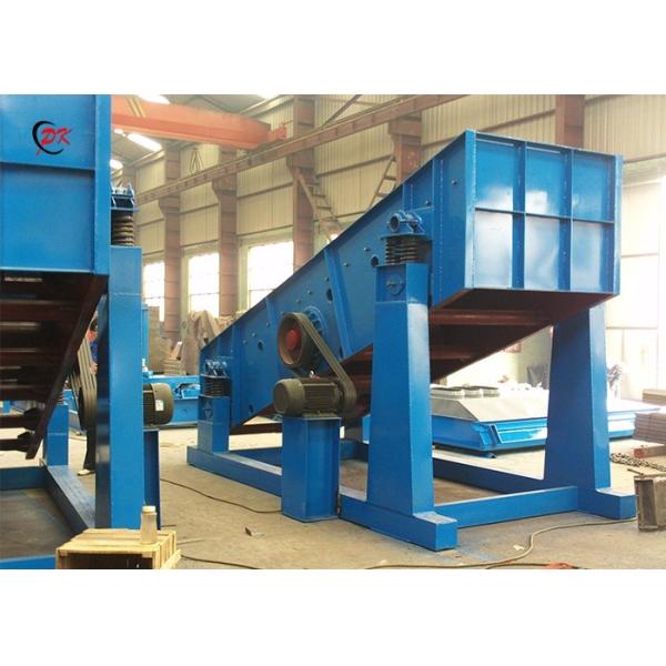 One Deck Ore Dressing Circular Vibratory Sifter Round Vibrating Screen For Coal Preparation