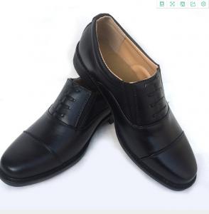 China OEM ODM Mens Formal Leather Slip On Dress Shoes Three Joint wholesale