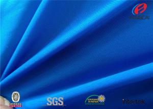 China Semi Dull100% Polyester Elastic Fabric , Satin Spandex Fabric For Wedding Dresses wholesale