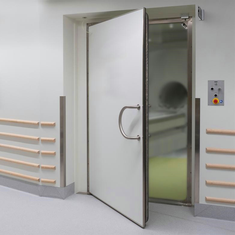 China Standard 1.2m*2.1m Rf Mri Door With Door Frame wholesale