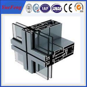 China thermal insulated aluminium profiles manufacturer, ODM aluminium curtain wall profiles wholesale