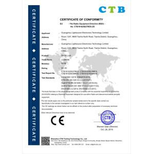 Guangzhou Light Source Electronics Technology Limited Certifications